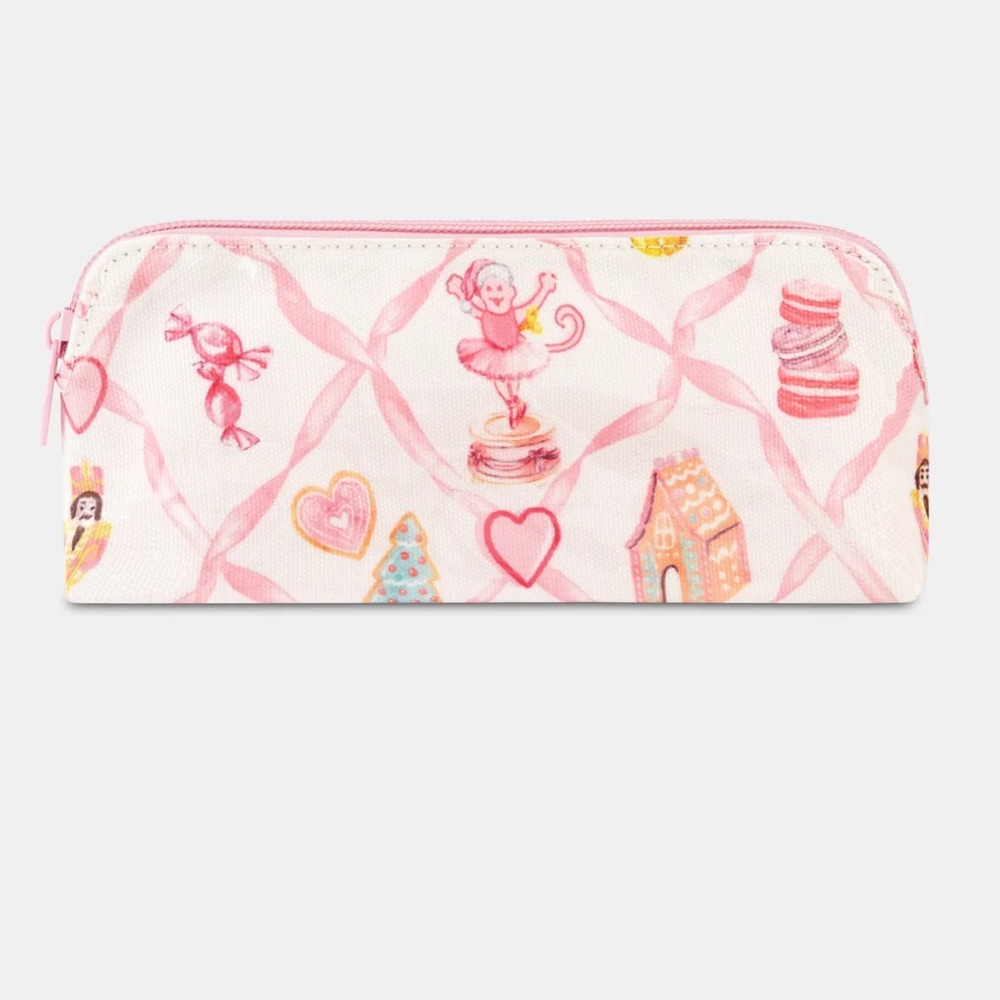 NWT ROLLER RABBIT X LOVESHACKFANCY COLLAB MAKEUP BAG